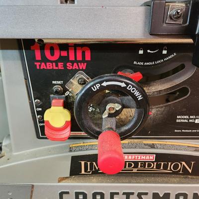 Craftsman 10" Table Saw 2.7 HP 5,000 RPM