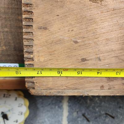 Burton Explosives Chemicals Dynamite Wood Wooden Crate
