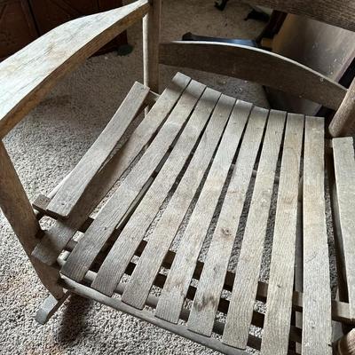 2 Outdoor Rocking Chairs