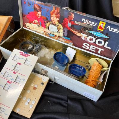 Lot 208 Vintage Handy Andy Tool sets