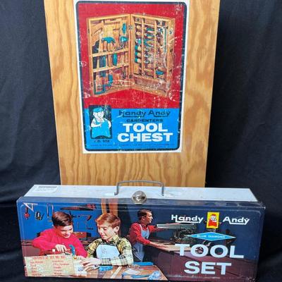 Lot 208 Vintage Handy Andy Tool sets