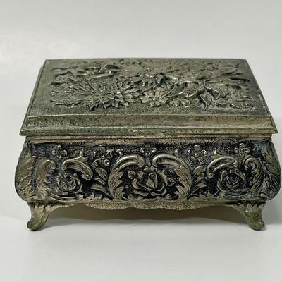 Small Lidded Trinket Snuff Box