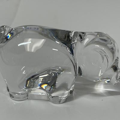 Lot of Glass Pig Figurines
