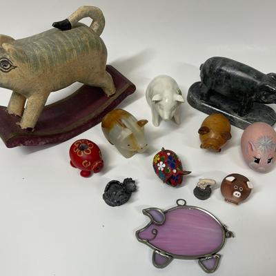 Pig Figurine Lot