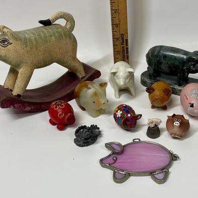 Pig Figurine Lot