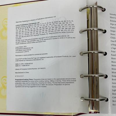 Crock Pot Recipe Collection Cookbook