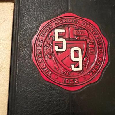 Lot of 1950s 1960s Vintage Yearbooks