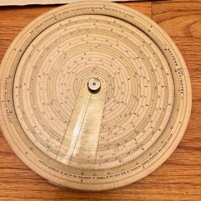Vintage Bureau U.S. Census Lot - Sextons Omnimetre, Manuals
