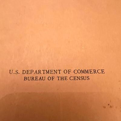 Vintage Bureau U.S. Census Lot - Sextons Omnimetre, Manuals