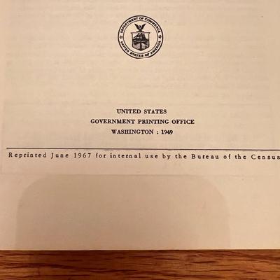 Vintage Bureau U.S. Census Lot - Sextons Omnimetre, Manuals