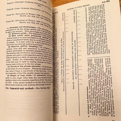 Vintage Bureau U.S. Census Lot - Sextons Omnimetre, Manuals