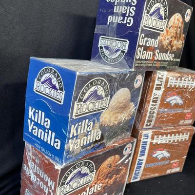Lot 211 Sports Ice Cream Boxes