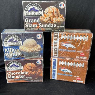 Lot 211 Sports Ice Cream Boxes