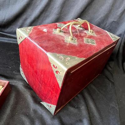 Lot 218 Mahjong Ivory set box