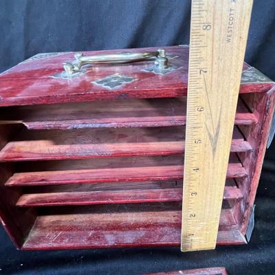 Lot 218 Mahjong Ivory set box