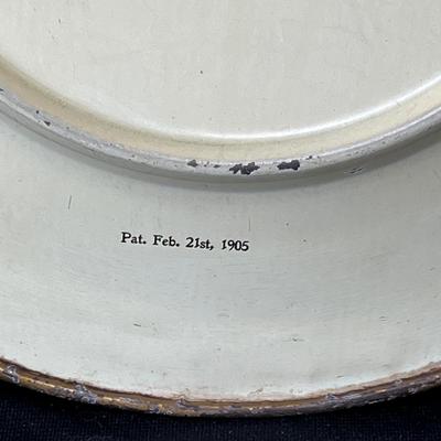 Lot 220 Antique Plate for Advertising