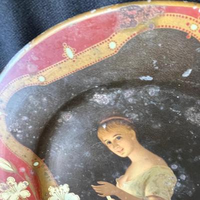 Lot 220 Antique Plate for Advertising