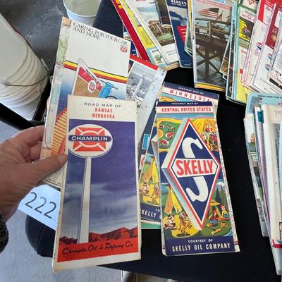 Lot 222 Gas Station Maps Lot #1