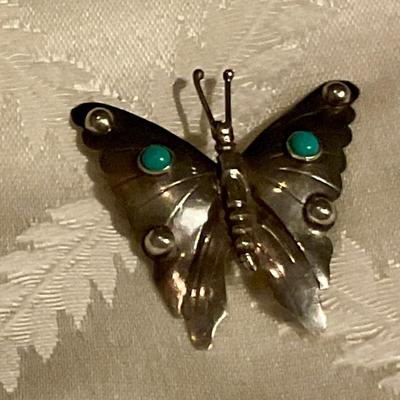 Sterling silver Mexican silver pin
