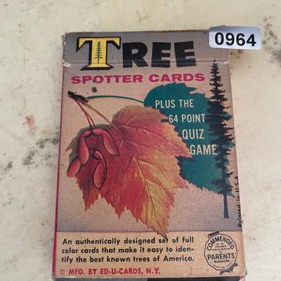 Tree spotter cards