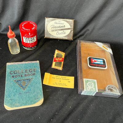 Lot 227 Vintage office items