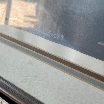 Lot 228 Large Bald Eagle Print