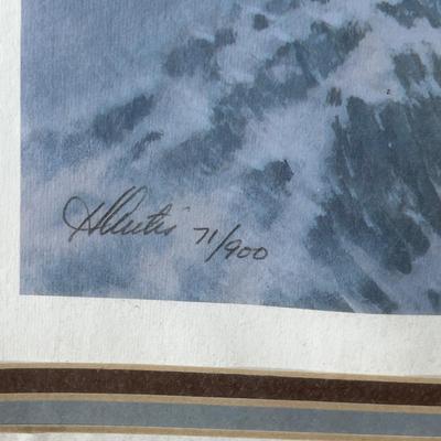 Lot 228 Large Bald Eagle Print