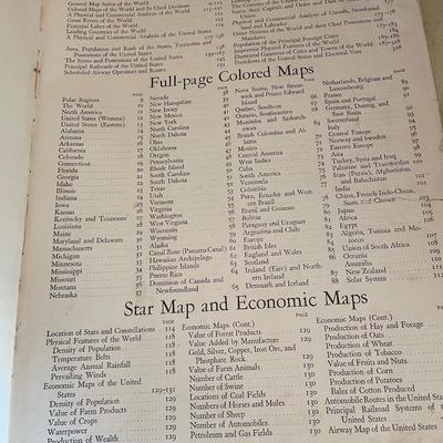 1940 Collier’s World Atlas