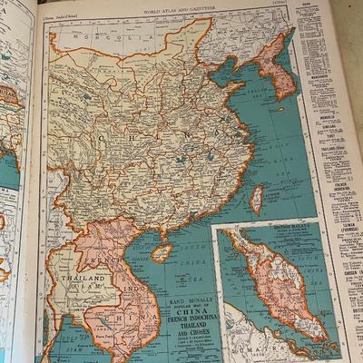 1940 Collier’s World Atlas