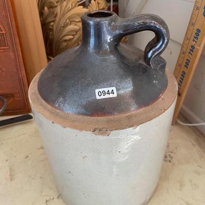 Stoneware moonshine jug