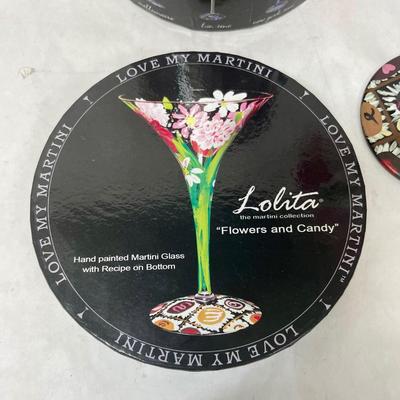 Hand-Painted Margarita Glass