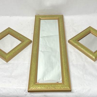 Set of 3 Decrative Mirrors