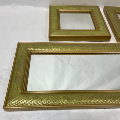 Set of 3 Decrative Mirrors