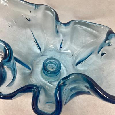 Abstract Glass Bowl