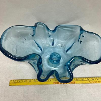 Abstract Glass Bowl