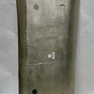 Silver Tone Metal Serving Tray