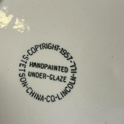 Lot 238 Stetson China MCM Floral China lot