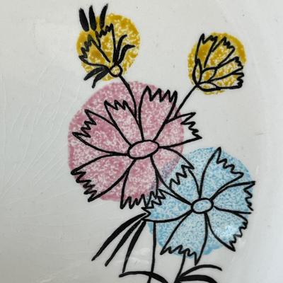 Lot 238 Stetson China MCM Floral China lot