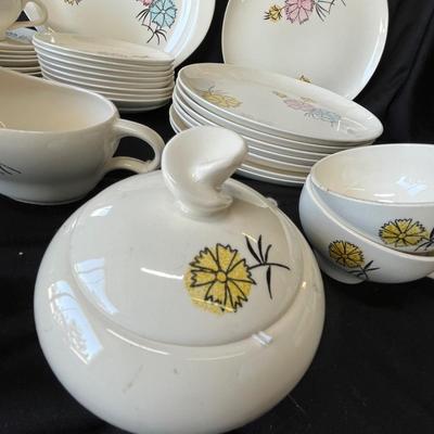 Lot 238 Stetson China MCM Floral China lot