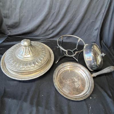 Lot 242 Silver Plate lot