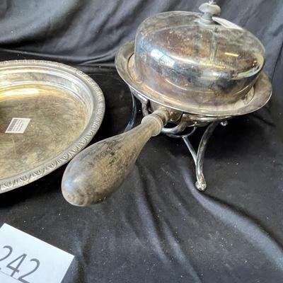 Lot 242 Silver Plate lot