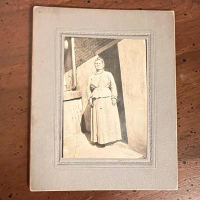 Interesting Antique Lot - Booklets, Photo, Writings Encased in Fabric