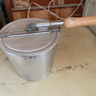Popcorn popper