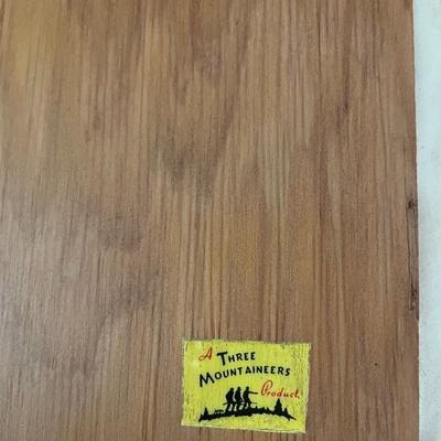 Wooden guest log