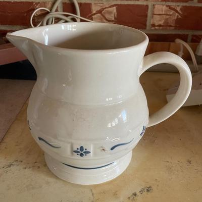 Longaberger woven traditions pitcher