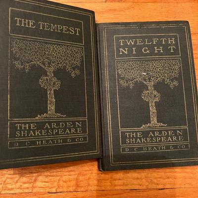 11 Antique Arden Shakespeare Collection Books c. 1916