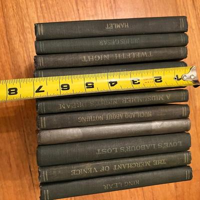 11 Antique Arden Shakespeare Collection Books c. 1916