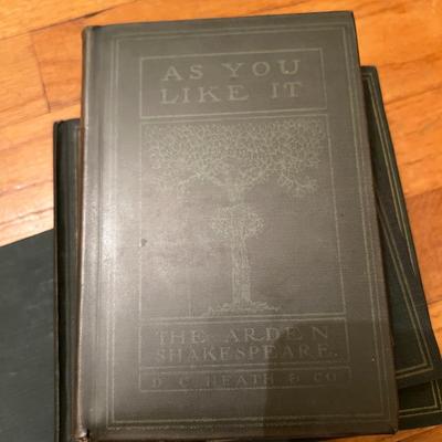 11 Antique Arden Shakespeare Collection Books c. 1916