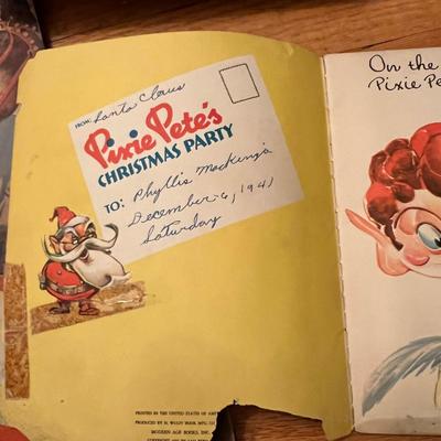 Antique Vintage Kids Childrens Books Lot