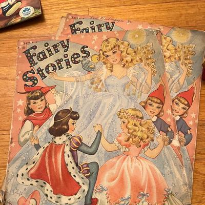 Antique Vintage Kids Childrens Books Lot